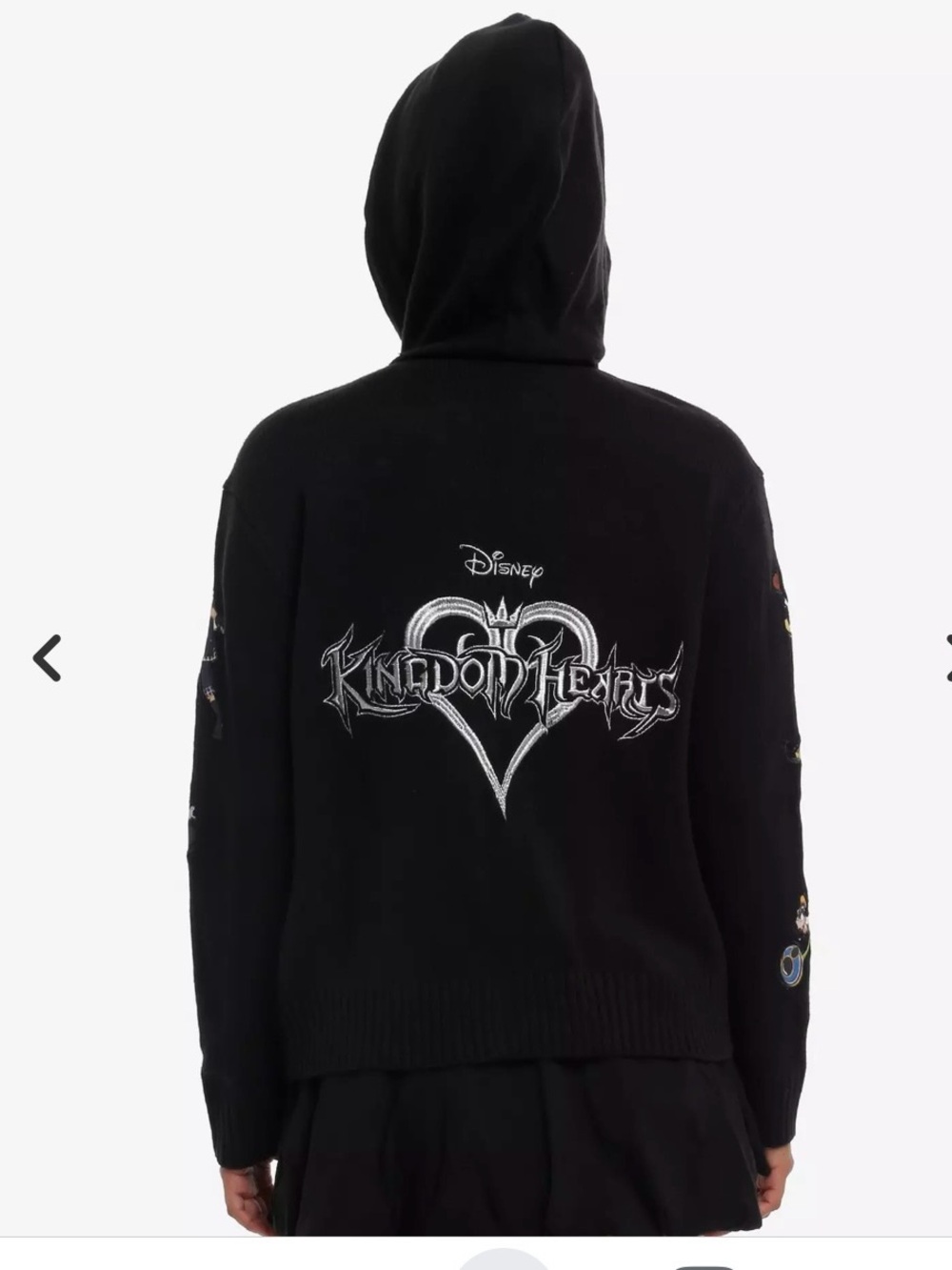 Kingdom Hearts Zip Sweater